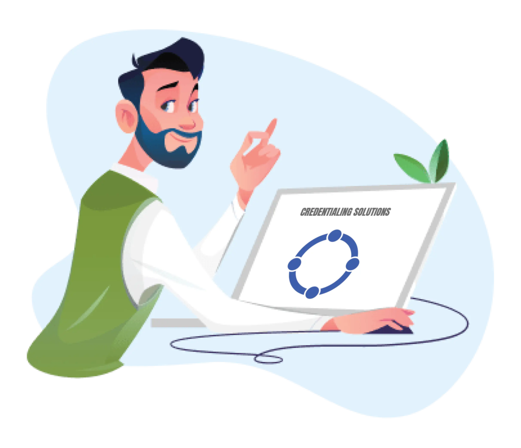 Doctor reviewing paid advertisement results for medical practice