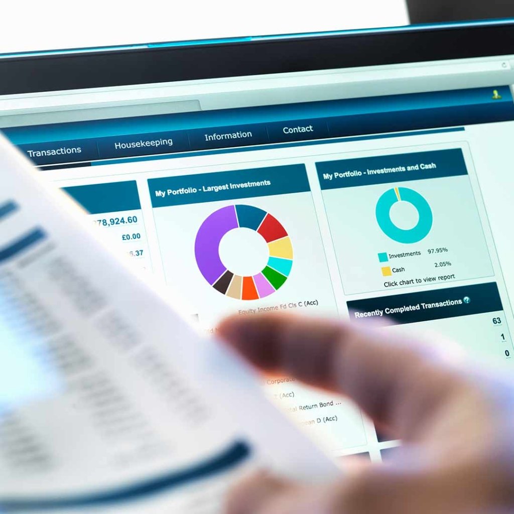 Customized financial reporting and insights